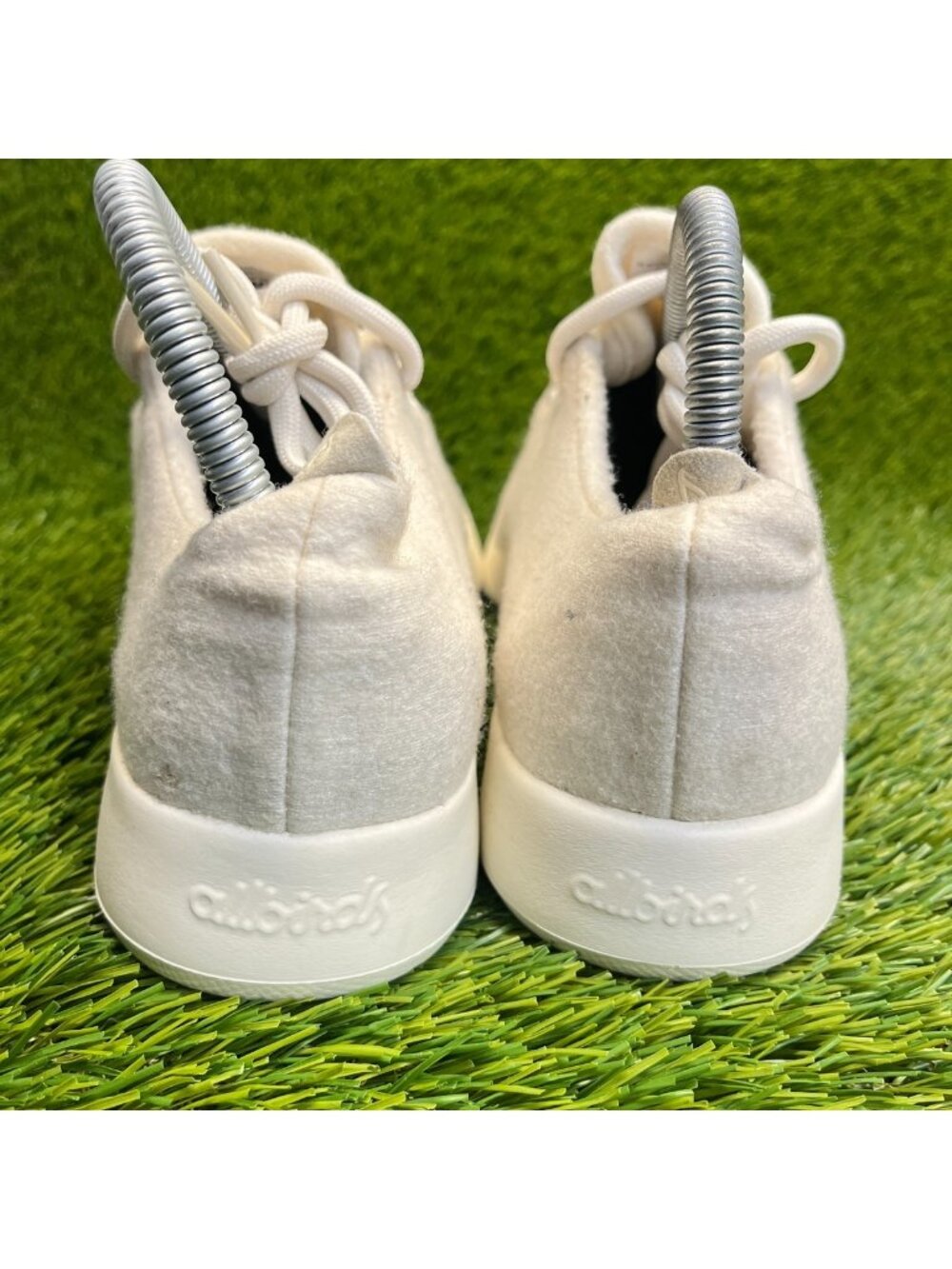 Allbirds Wool Runners Natural White Womens Size 7 Running Walking Shoes Sneakers - Picture 6 of 10
